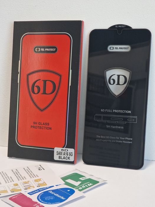 Hartowane szkło Full Glue 6D SAMSUNG A16 4G/5G/A17 5G/A26 5G/M 16 5G