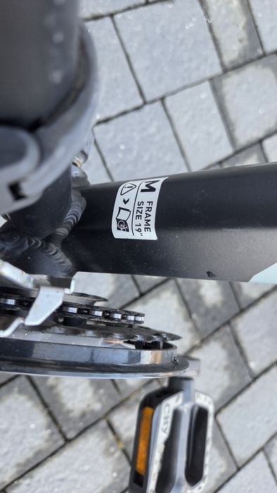 Rower kross niebieski