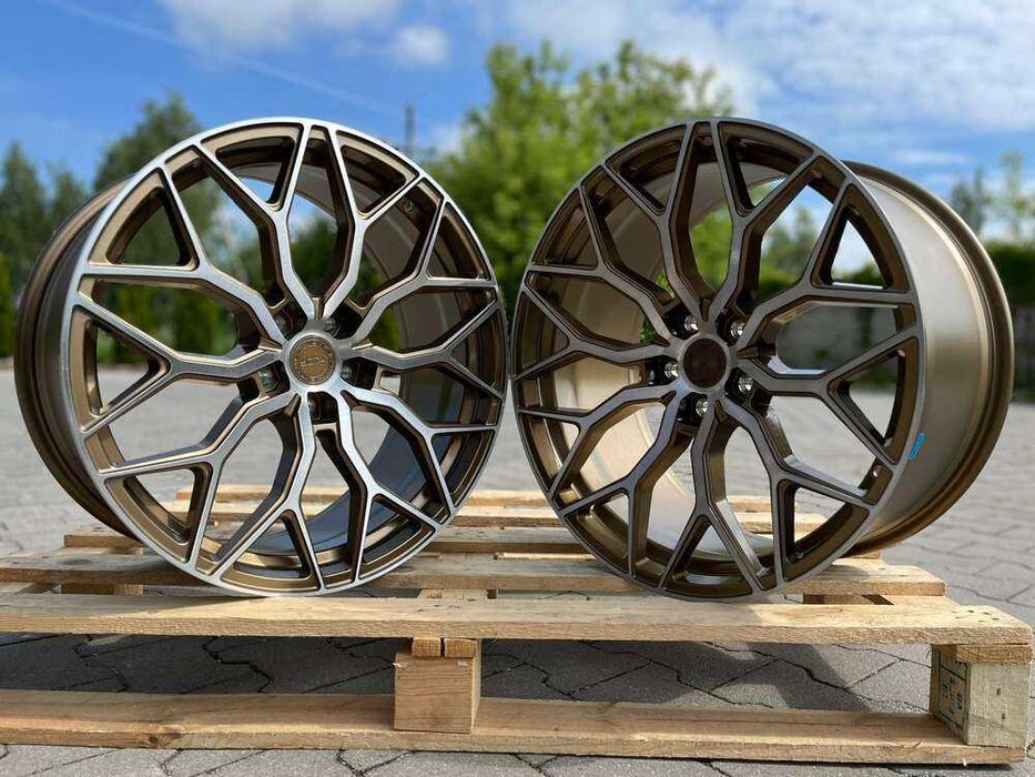 Felgi aluminiowe Yota Wheels YP1 20″ 9J ET40 + 10J ET42 5×112 Gloss Bronze Brushed Face