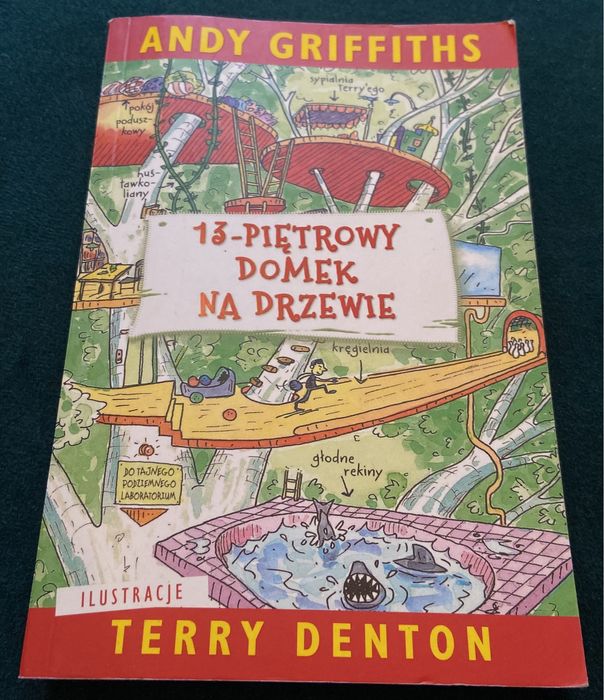 Kaiążka Andy Griffiths 13-piętrowy domek na drzewie