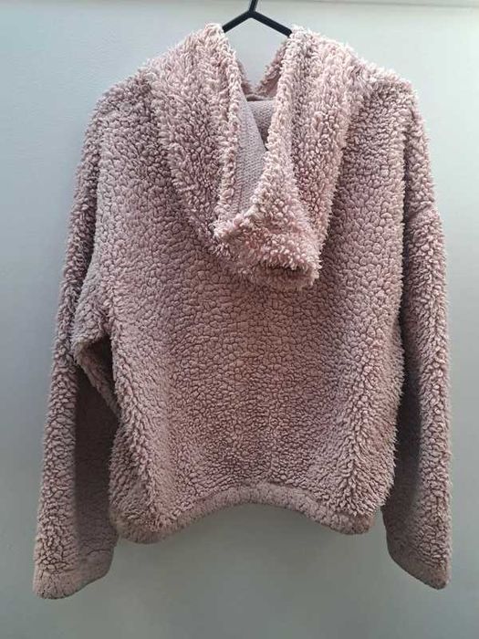 Ciepła bluza teddy z kapturem Destination | rozmiar S
