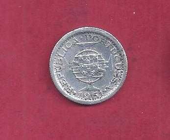 S.TOMÉ E PRINCIPE Ex-colonia  2,50 Escudos 1951 Prata
