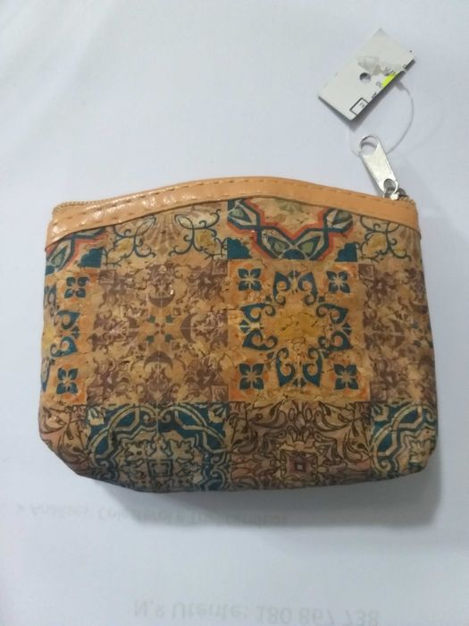 Bolsa Porta moedas em cortiça - NOVO