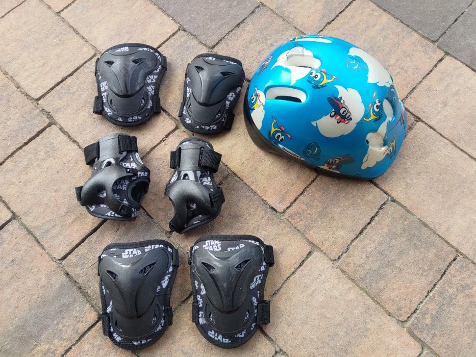Ochraniacze i kask