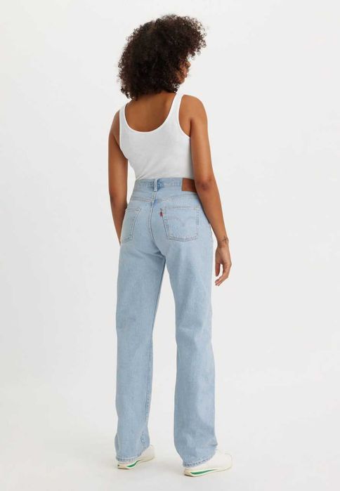 Джинси жіночі сині Levis ribcage блакитні levi’s  501 premium 501'90s original jeans aisenberg bazhane calvin klein