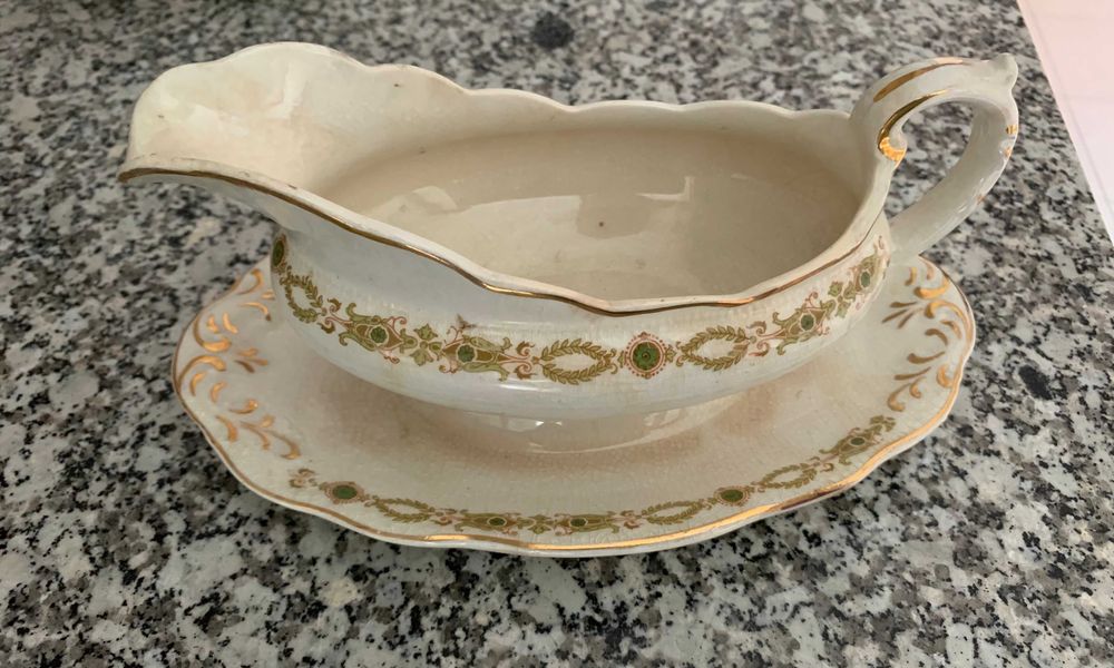 Molheira de porcelana W.H. Grindle, Imperial. Antiguidade