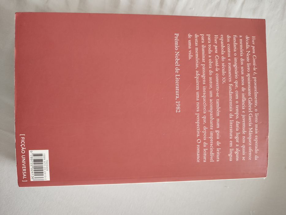 Livro 'Viver para Contá-la'