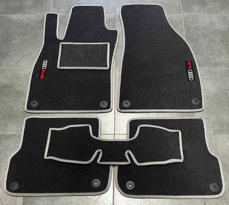 Ворсові коврики для Ауді\ Audi Q7\ Q5\ А4\ A6\ A8\ A3\