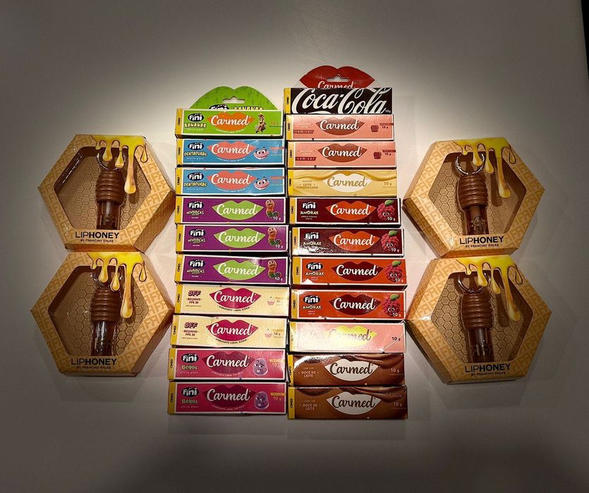 Carmed brilho labial, original do Brasil