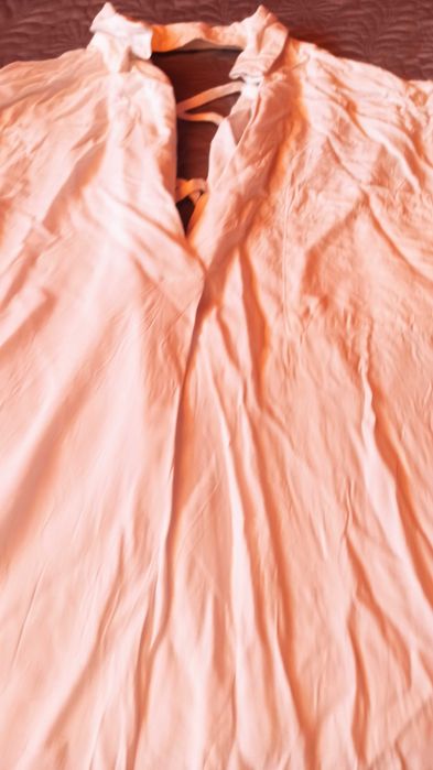 Biała bluzka koszulowa 120 biust