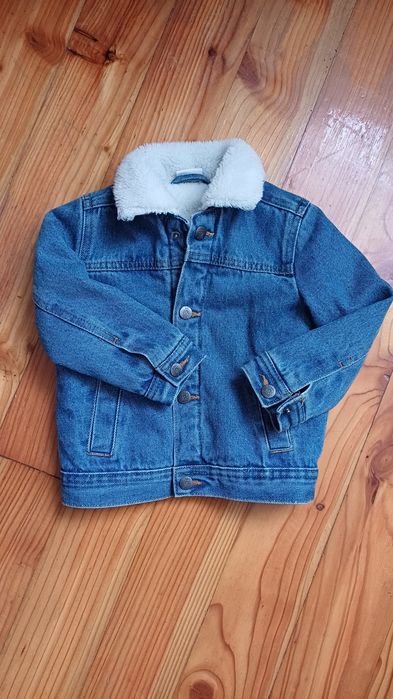 Джинсова куртка для хлопчика з кожушком