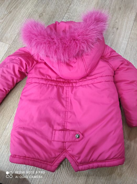 Зимова куртка на дівчинку, штанці