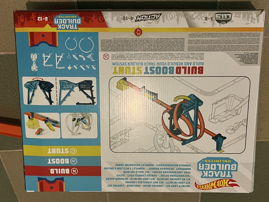 Трек Hot Wheels Track builder Нескінченна петля