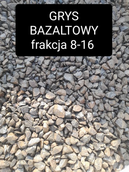 Grys BAZALTOWY kamień ozdobny ogrodowy 20 kg