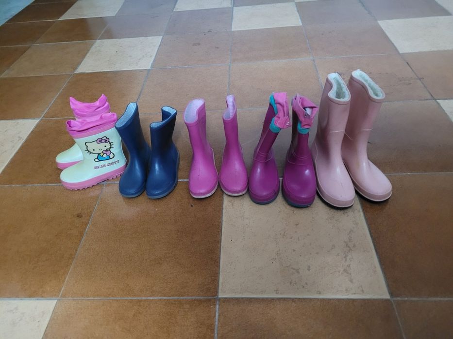 Botins galochas de criança