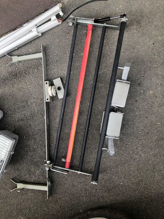 Platforma na drabinę i węże ssawne z zabudowy Ziegler.