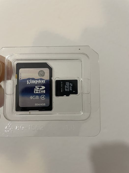 Memory card 4+2 Gb kingston
