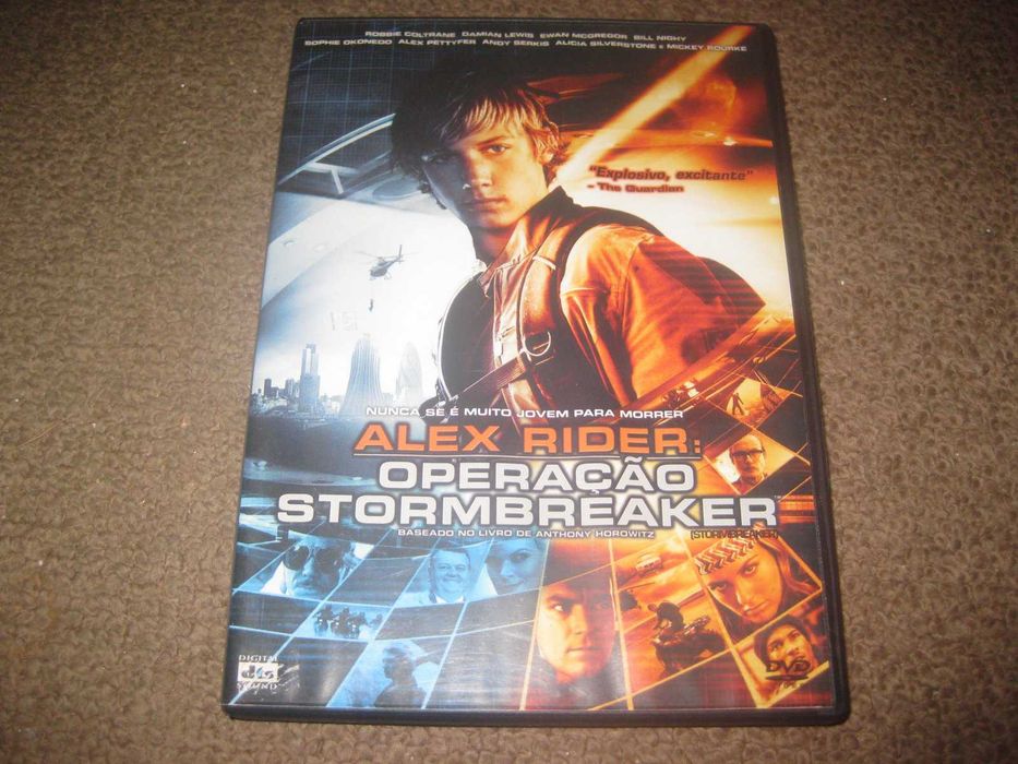DVD "Alex Rider: Operação Stormbreaker" com Alicia Silverstone