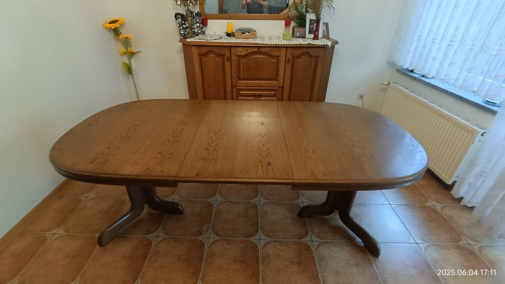 Stół dębowy rozkładany Max 300 cm