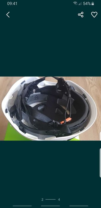 Nowy biały ochraniacz głowy Zenith X Air, biały nowy