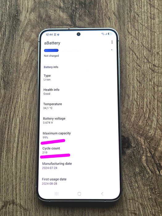 Samsung Galaxy S24 PLUS 256Gb Jade Green. 2 фіз.сім та eSIM. АКБ 99%