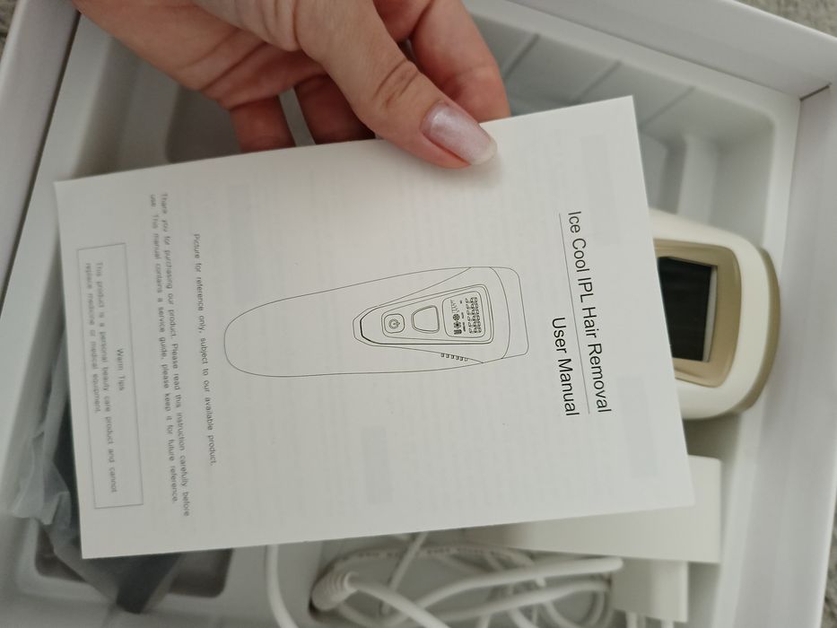 Depilator laserowy ipl