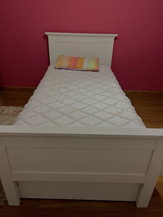 cama individual + colchao