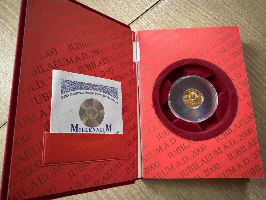 Coleção iubilaeum 2020 em ouro