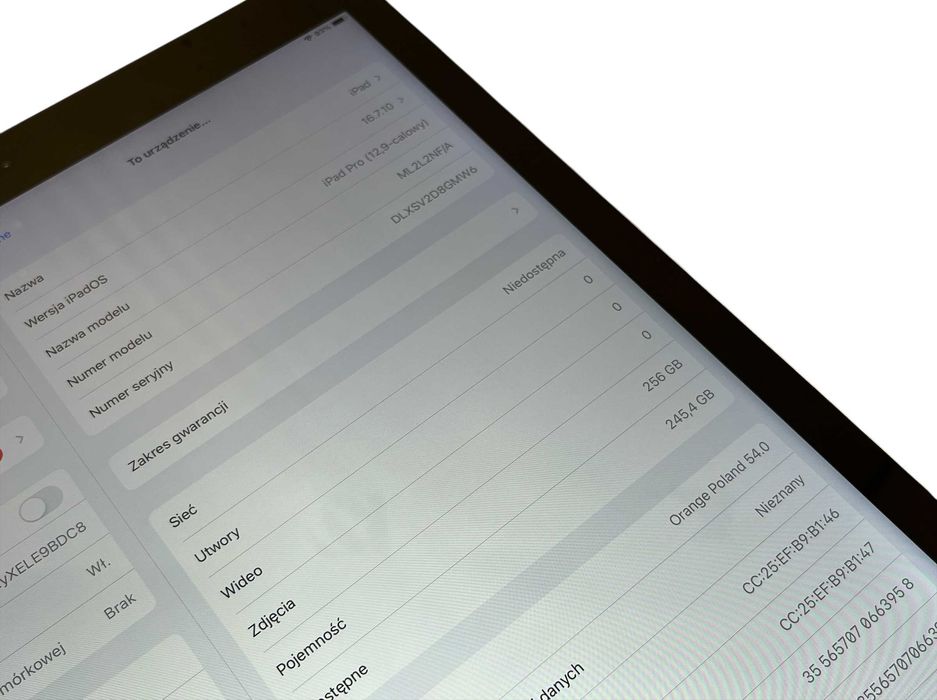 Tablet IPad Pro 12,9" WIFI + CELLULAR, 256GB | APPLE A1652