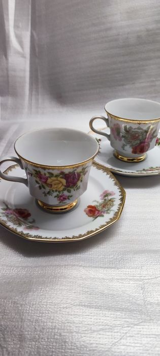 Conjunto de 2 chávenas de café Da Winterling Bavaria