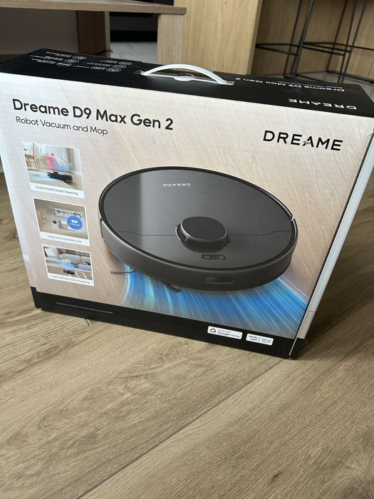 Робот-пилосос DREAME D9 Max Gen 2 Black