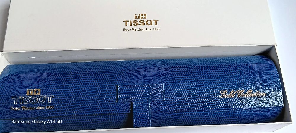Relógio Tissot, caixa em ouro, novo,