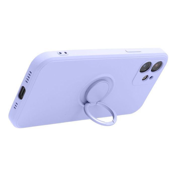 Futerał SILICONE RING do SAMSUNG A26 5G fioletowy