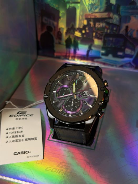 Годинник Casio Edifice Neon Night