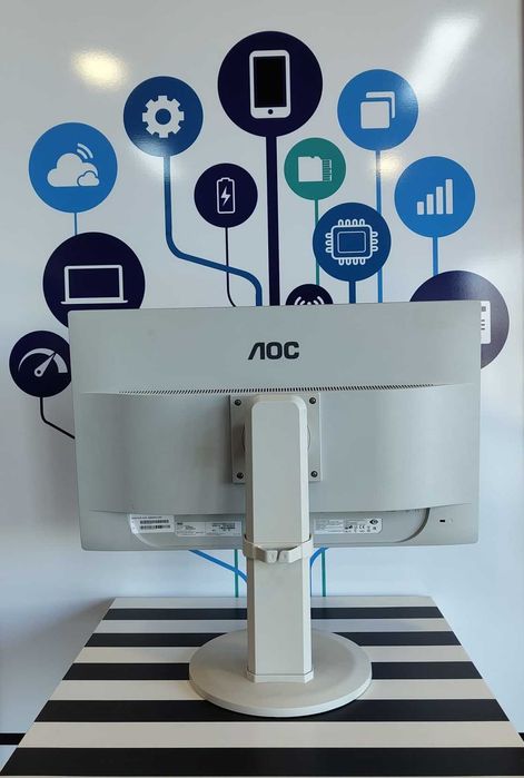 Monitor Recondicionado 24" AOC 2460PQ FHD Branco