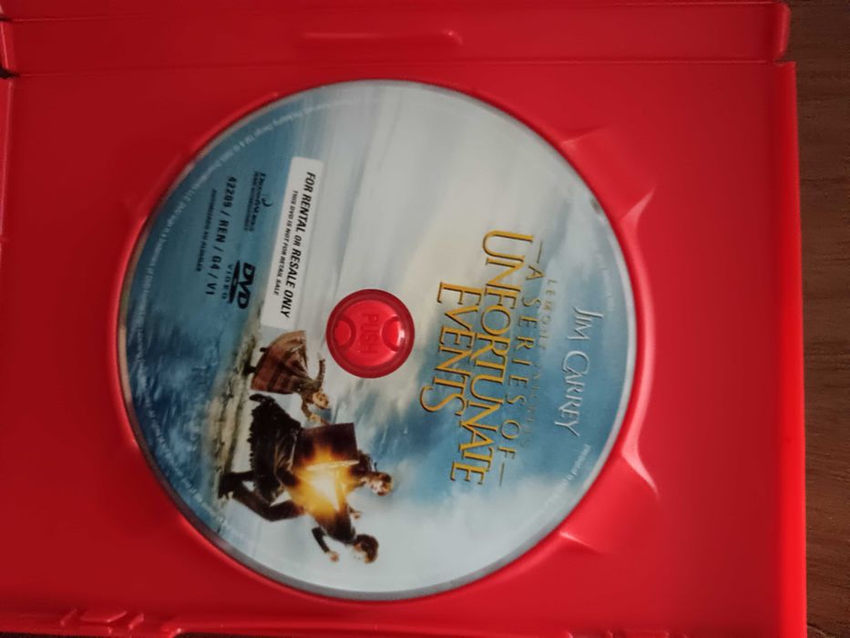 filme dvd original - uma serie de desgracas