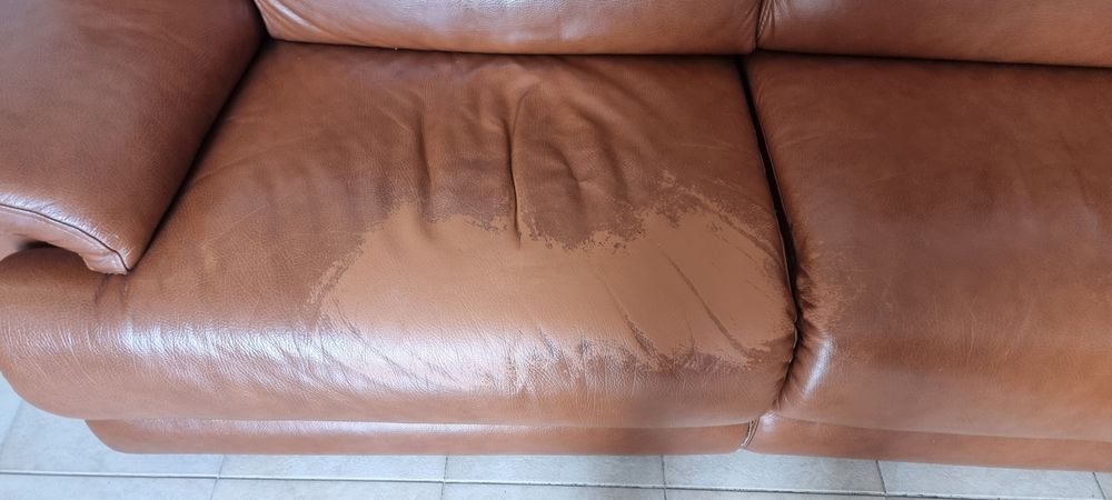 Sofá relax eletrico em pele