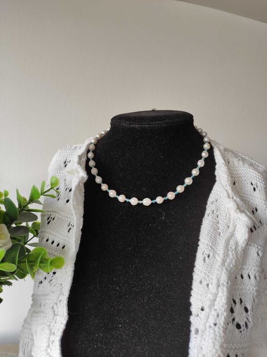 Naszyjnik z pereł naturalnych