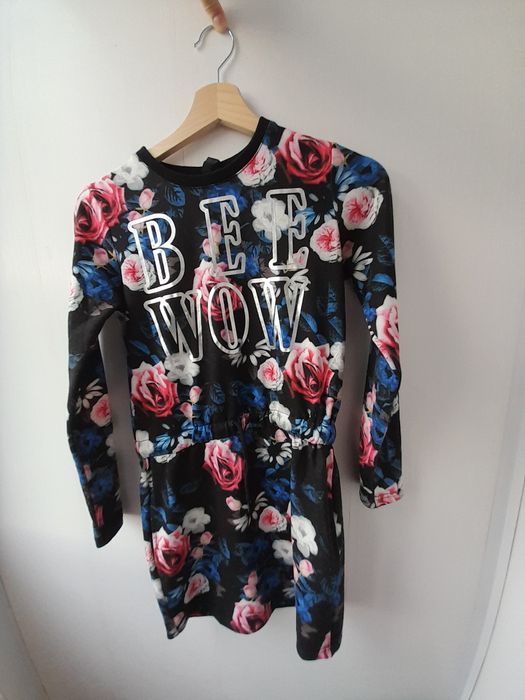 Плаття в принт квіточку