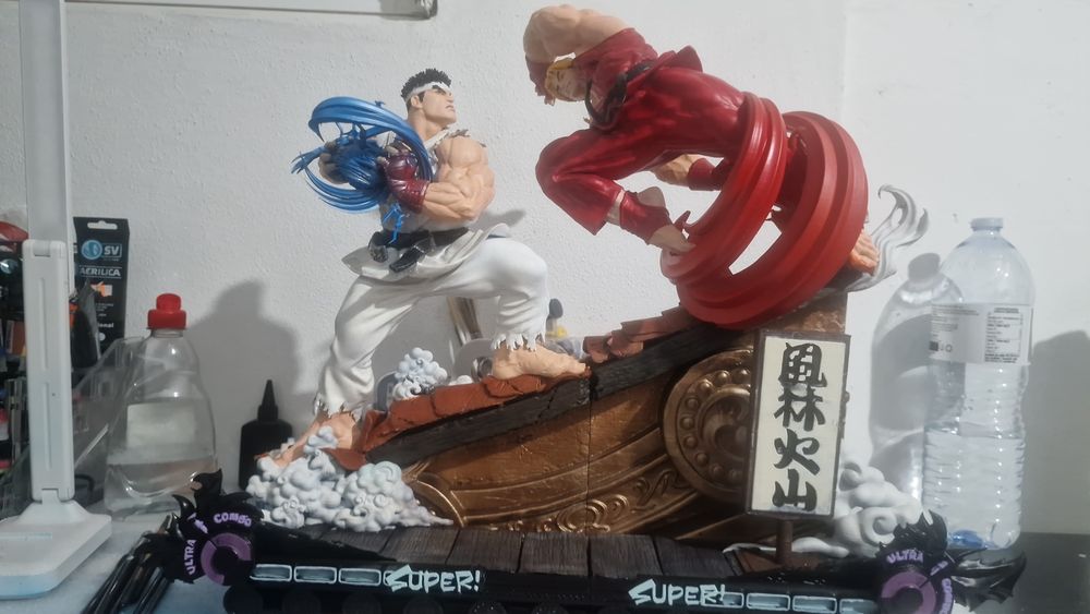 Ryo e Ken impressão 3D filamento