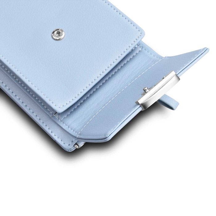 DF19 Damski Portfel Na Telefon Mała Kopertówka Etui Pojemna 3w1