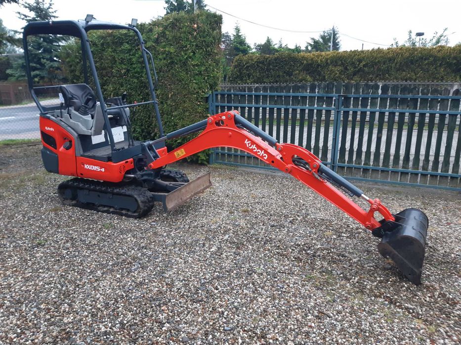 minikoparka Kubota KX 015-4 jak jcb yanmar cat bobcat