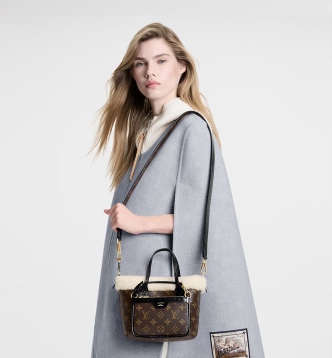 Torbka Louis Vuitton Neverfull Bandoulière Inside Out BB teddy