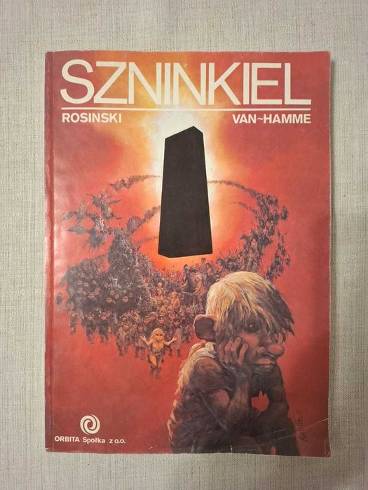 SZNINKIEL. Rosinski, Van Hamme. Komiks 1988