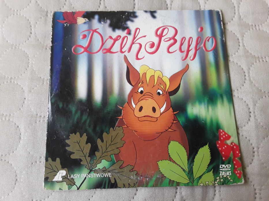 Dzik Ryjo bajka na DVD