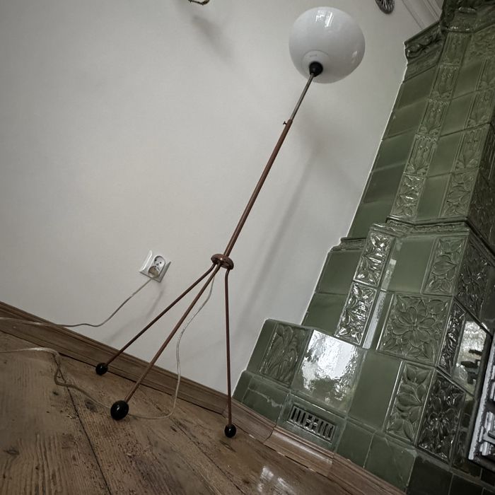 Lampa podłogowa pokojowa Apolinary Gałecki lata 60/70te prl vintage