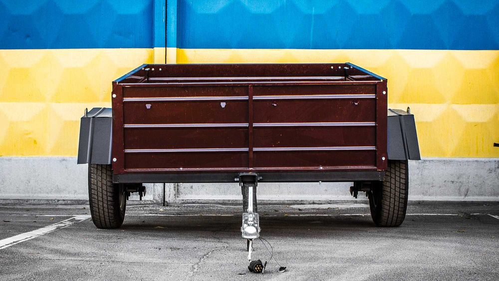 Новий причіп Дніпро-150 (150х130х35)-Кременчуцького заводу