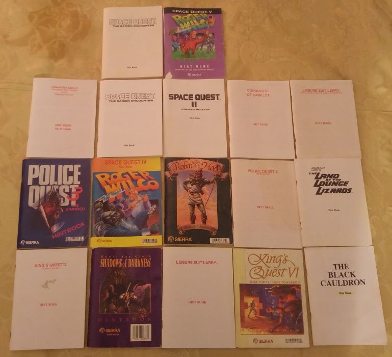 Guias Oficiais e Hint Books para Jogos