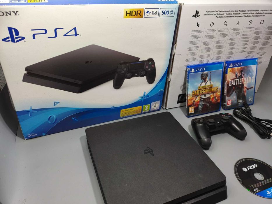 Playstation 4 Slim Preta
