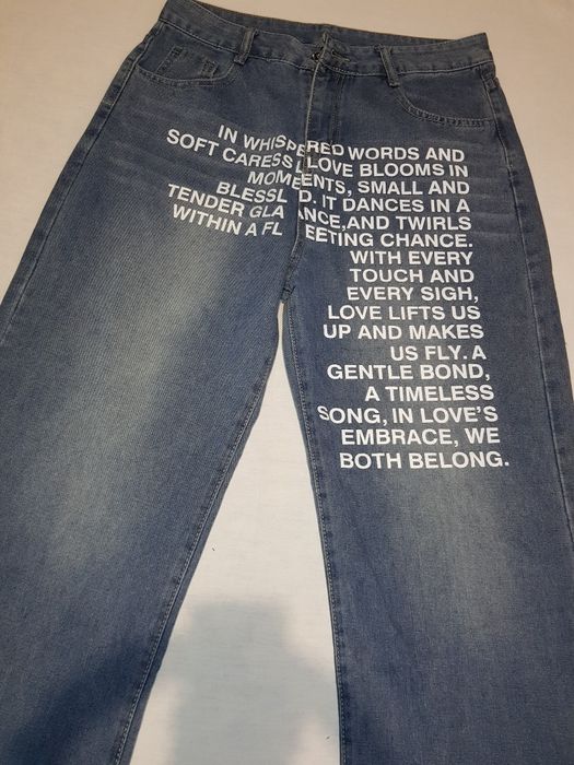 [БЕЗ ПРЕДОПЛАТ!] Джинсы I hate stars poem x balenciaga